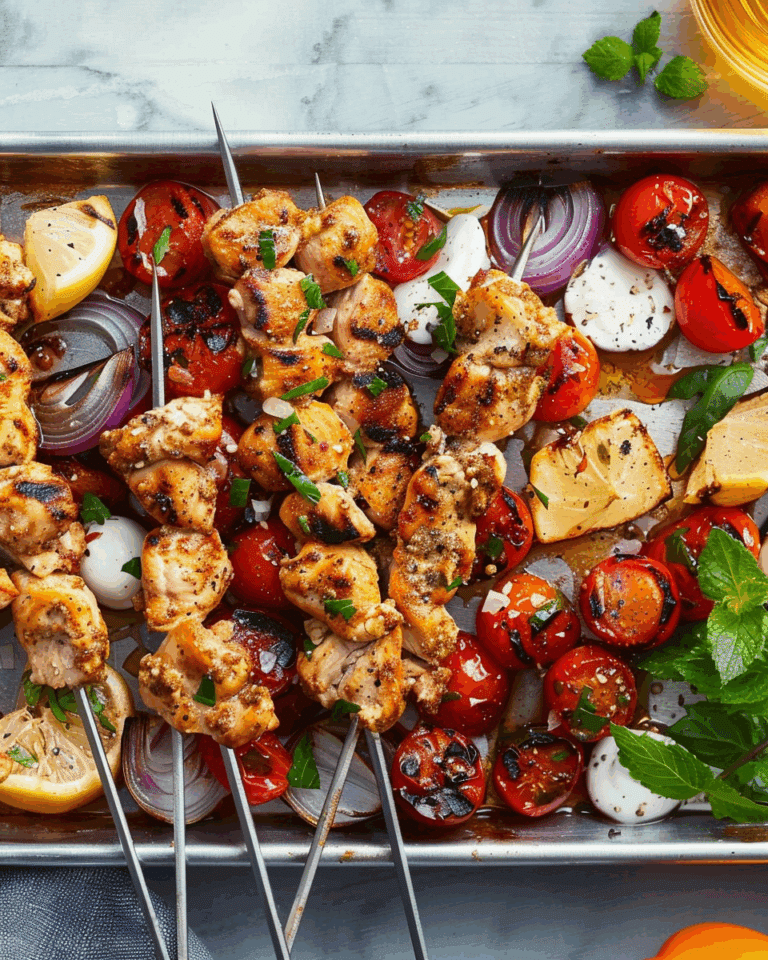Sheet-Pan Chicken Souvlaki