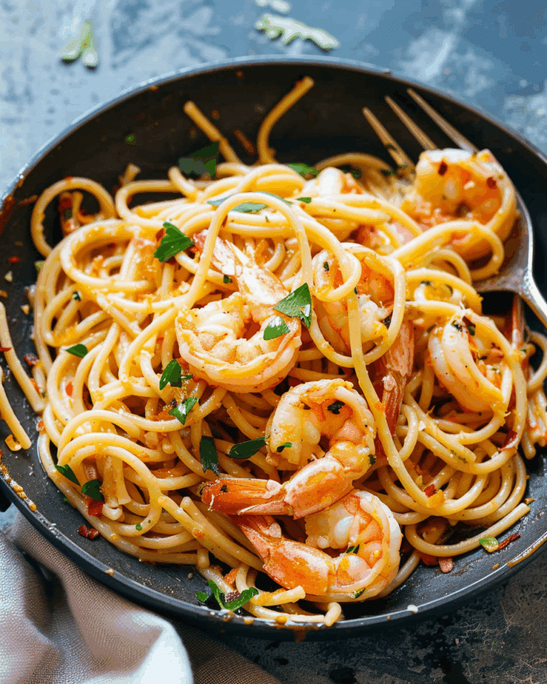 Shrimp Spaghetti Aglio Olio