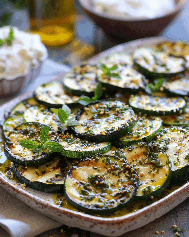 Smashed Grilled Zucchini With Za’atar And Labneh
