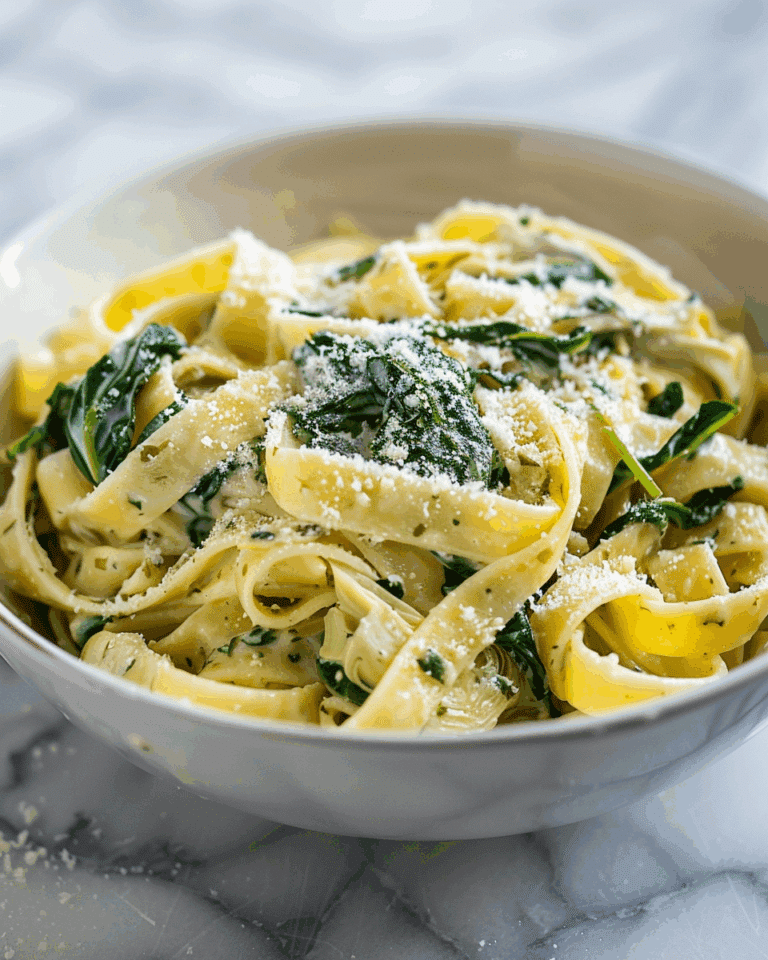Spinach Artichoke Pasta