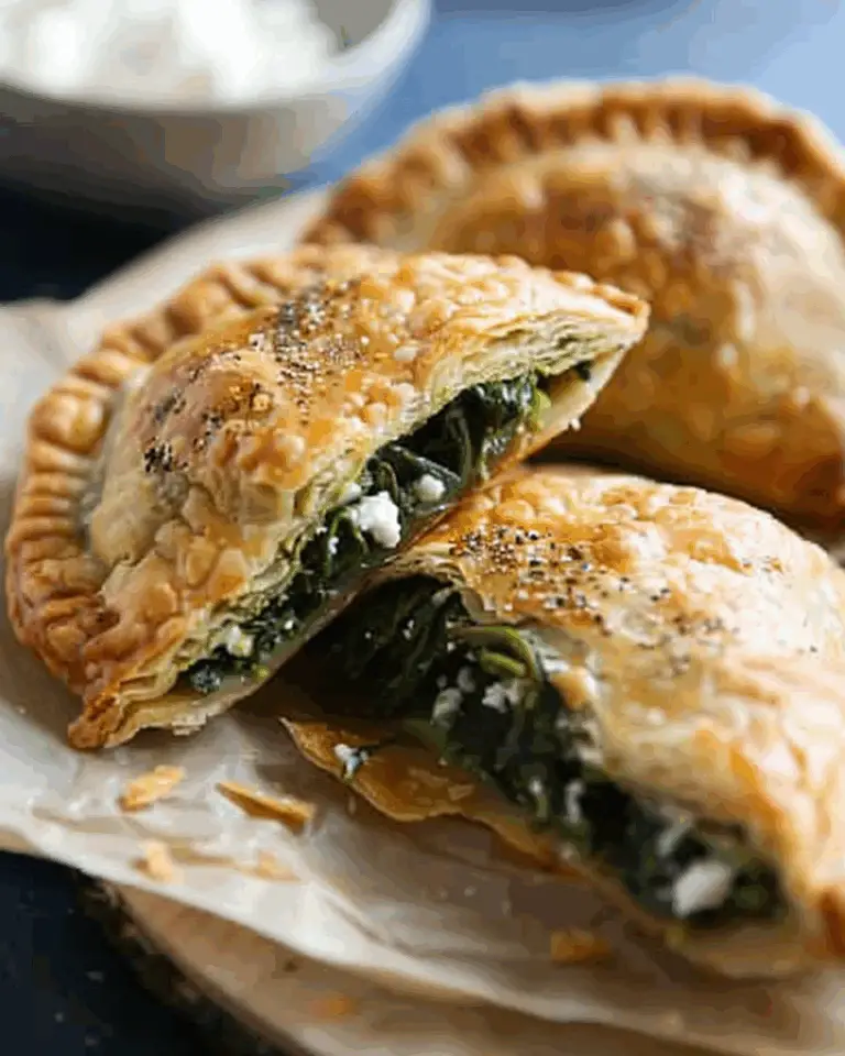 Spinach And Feta Hand Pies