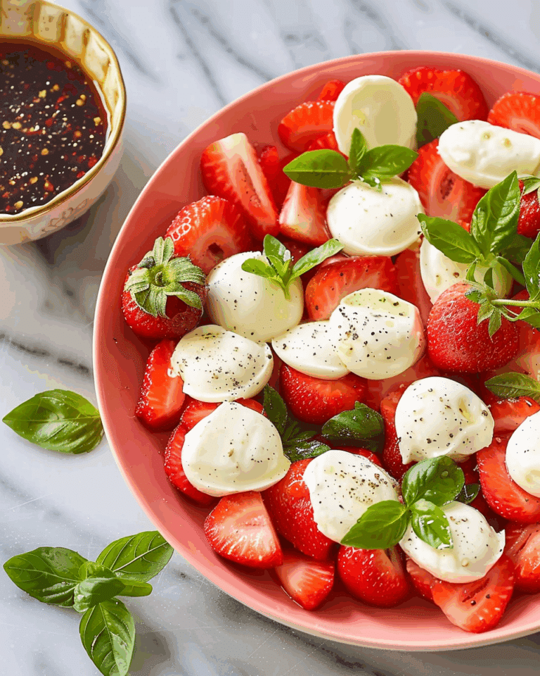 Strawberry Caprese Salad