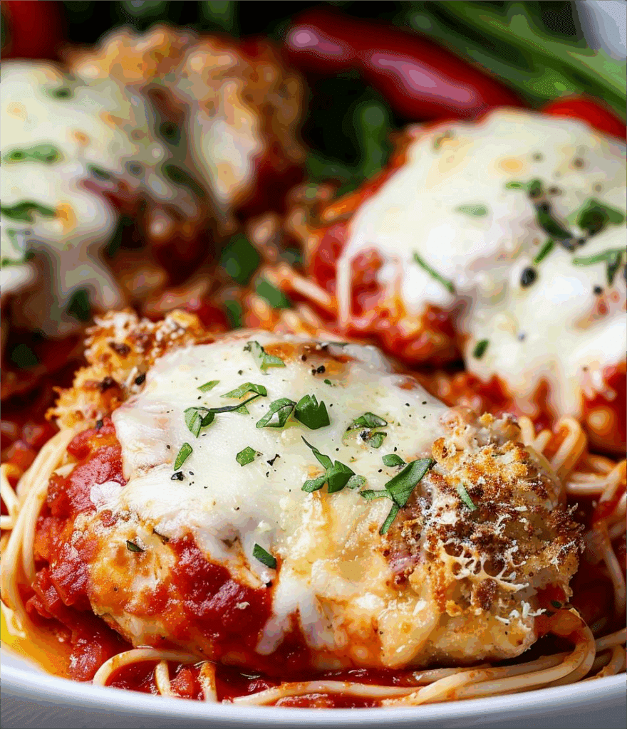 Stuffed Chicken Parmesan