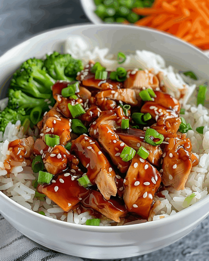 Teriyaki Chicken Rice Bowl