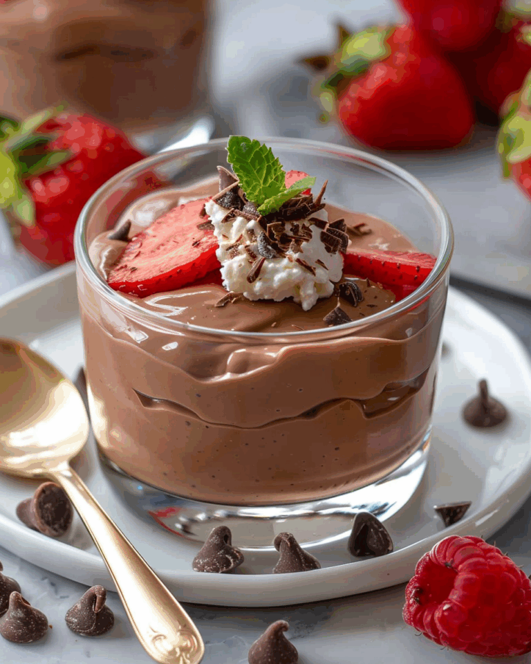 Cottage Cheese Chocolate Mousse