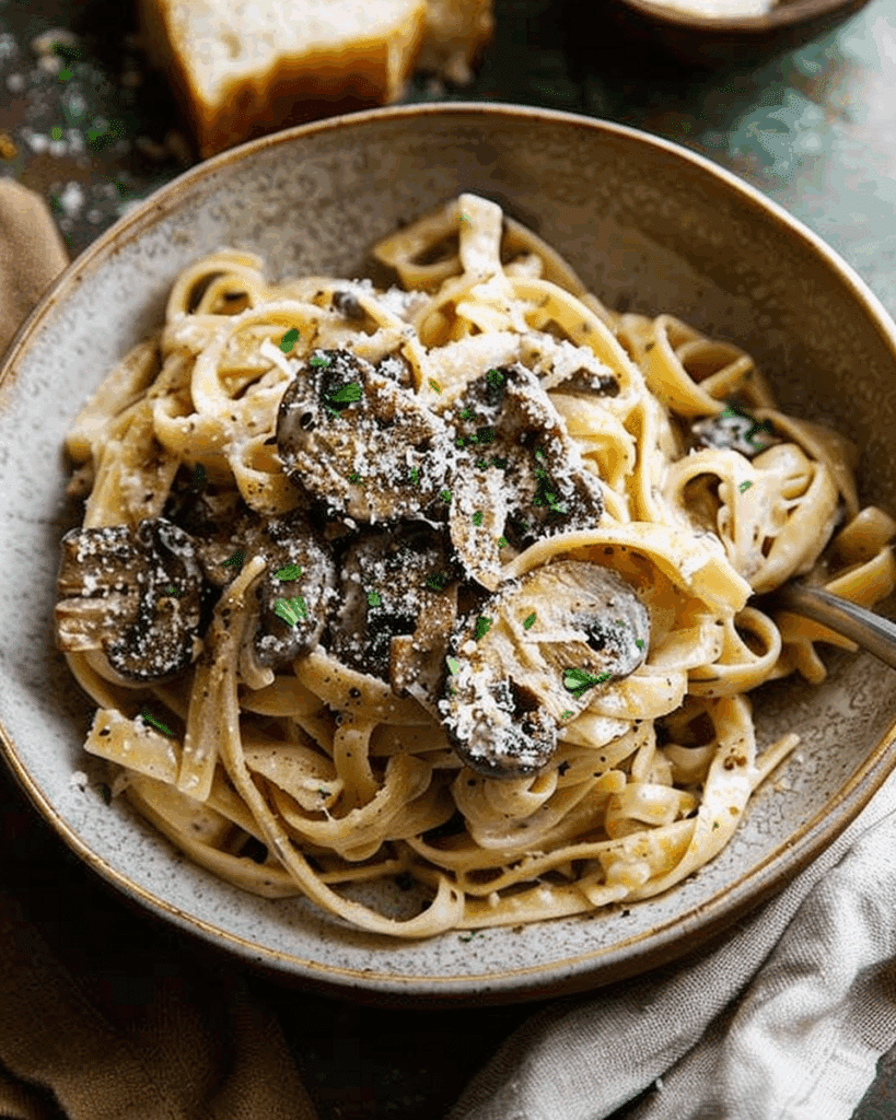 Truffle Mushroom Pasta
