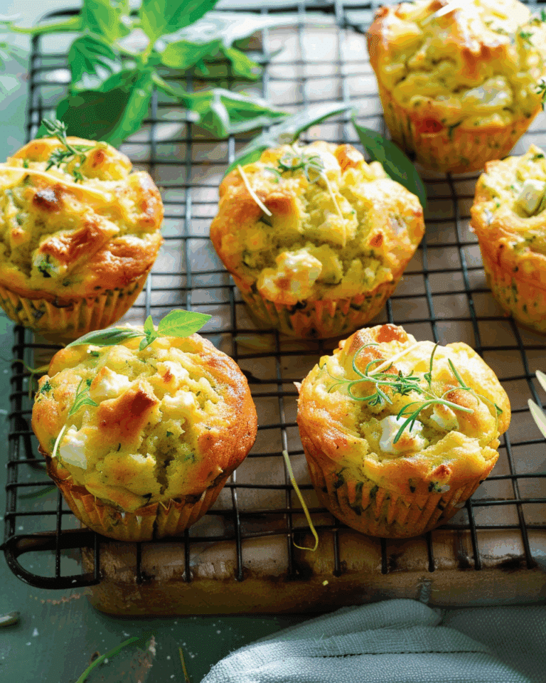 Veg and Feta Muffins