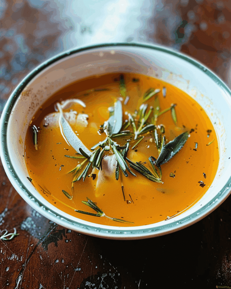 Vegan Tea-Infused Broth