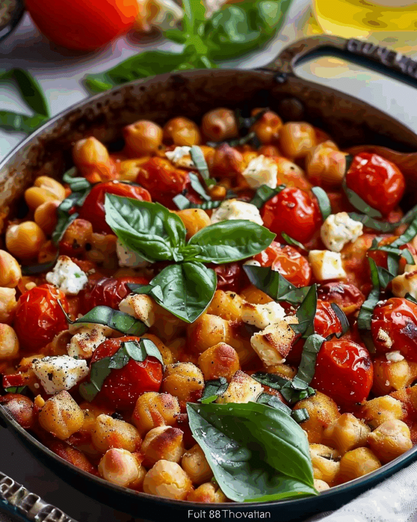 Baked Feta (With Chickpeas)
