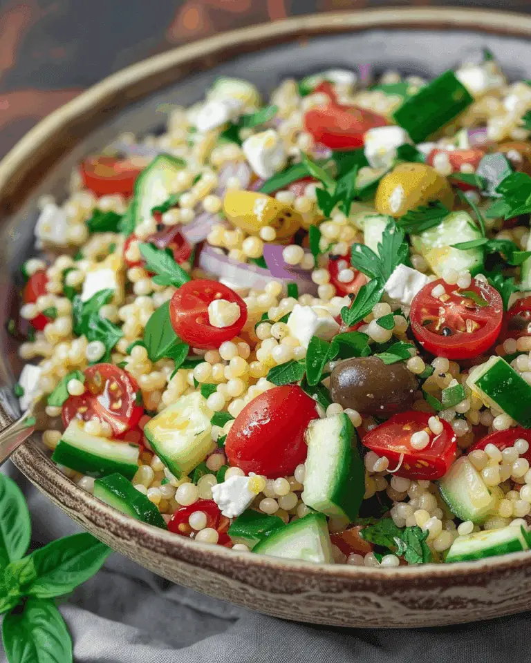 Mediterranean Couscous Salad