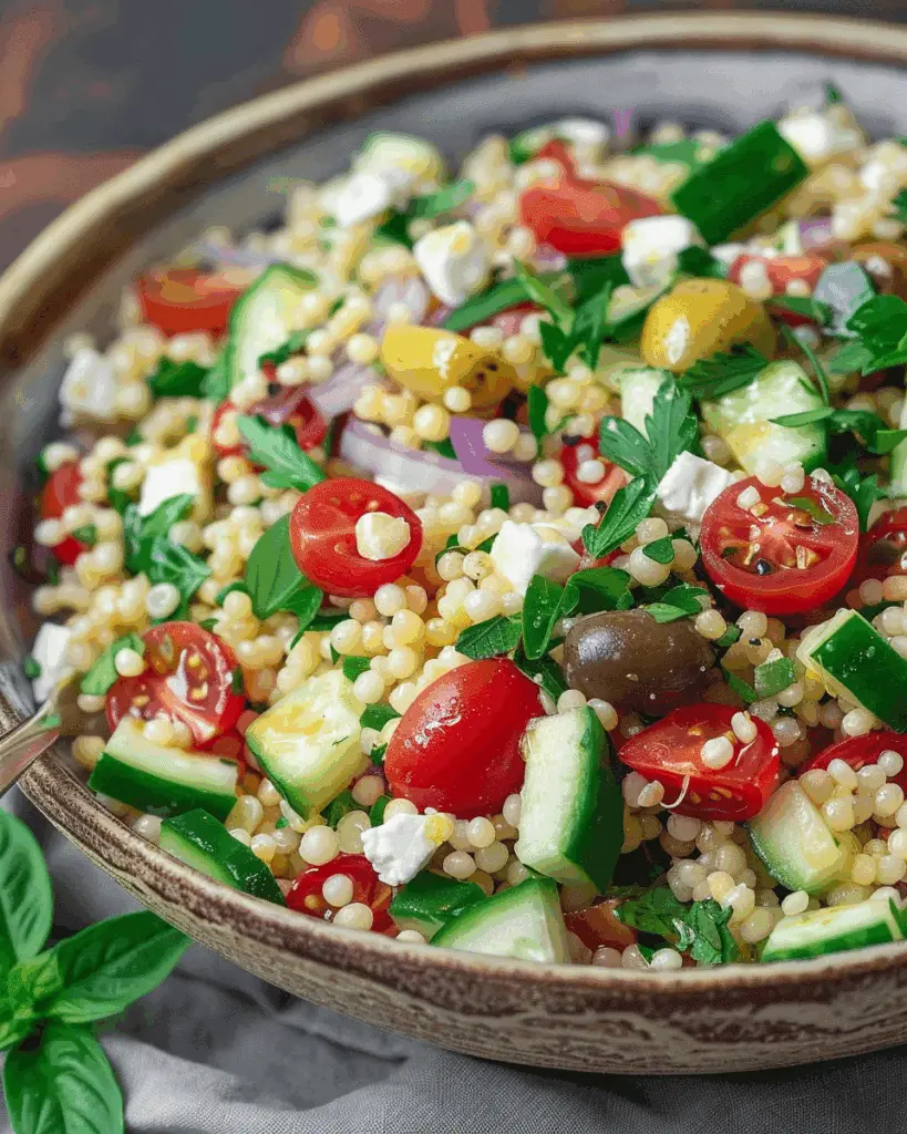 Mediterranean Couscous Salad