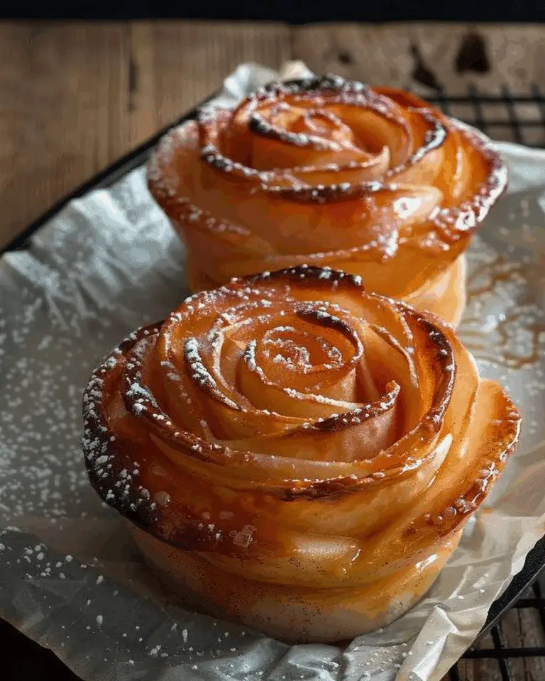 Baked Apple Roses
