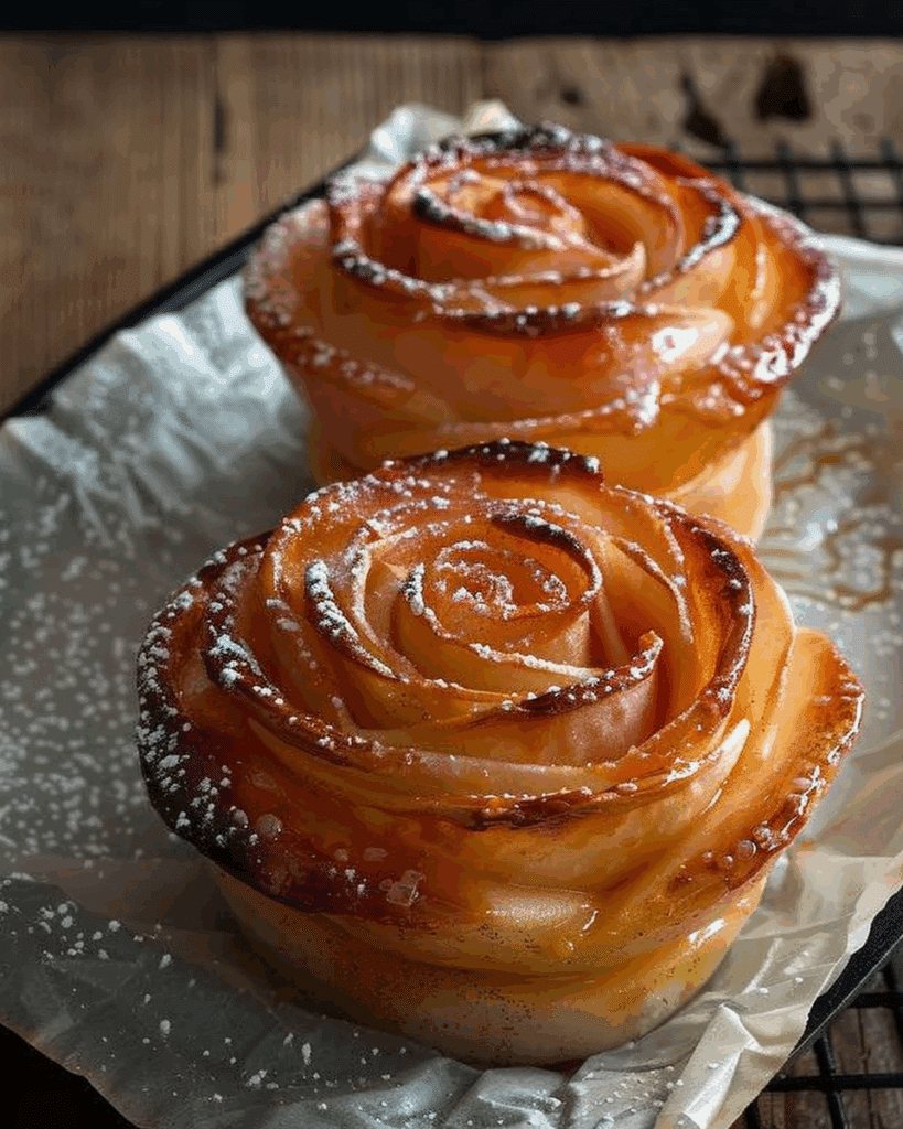 Baked Apple Roses
