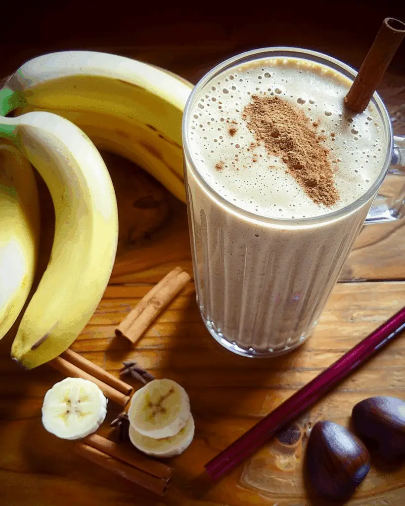 Banana, Cinnamon & Coconut Milk Smoothie