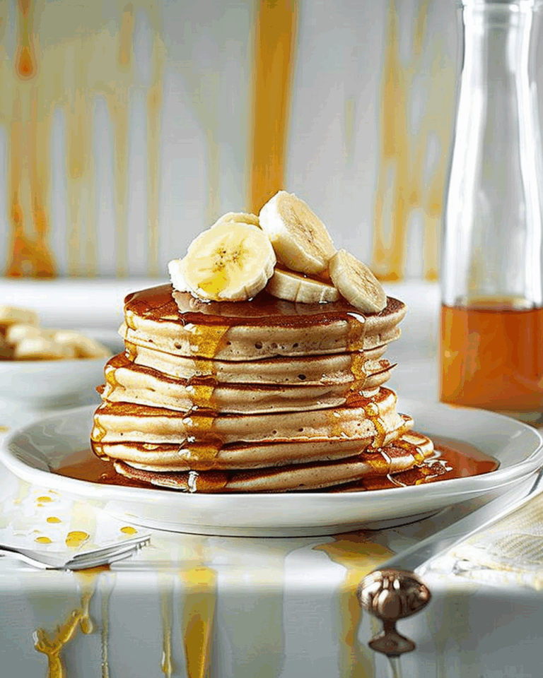 Bananarama Pancakes with Maple