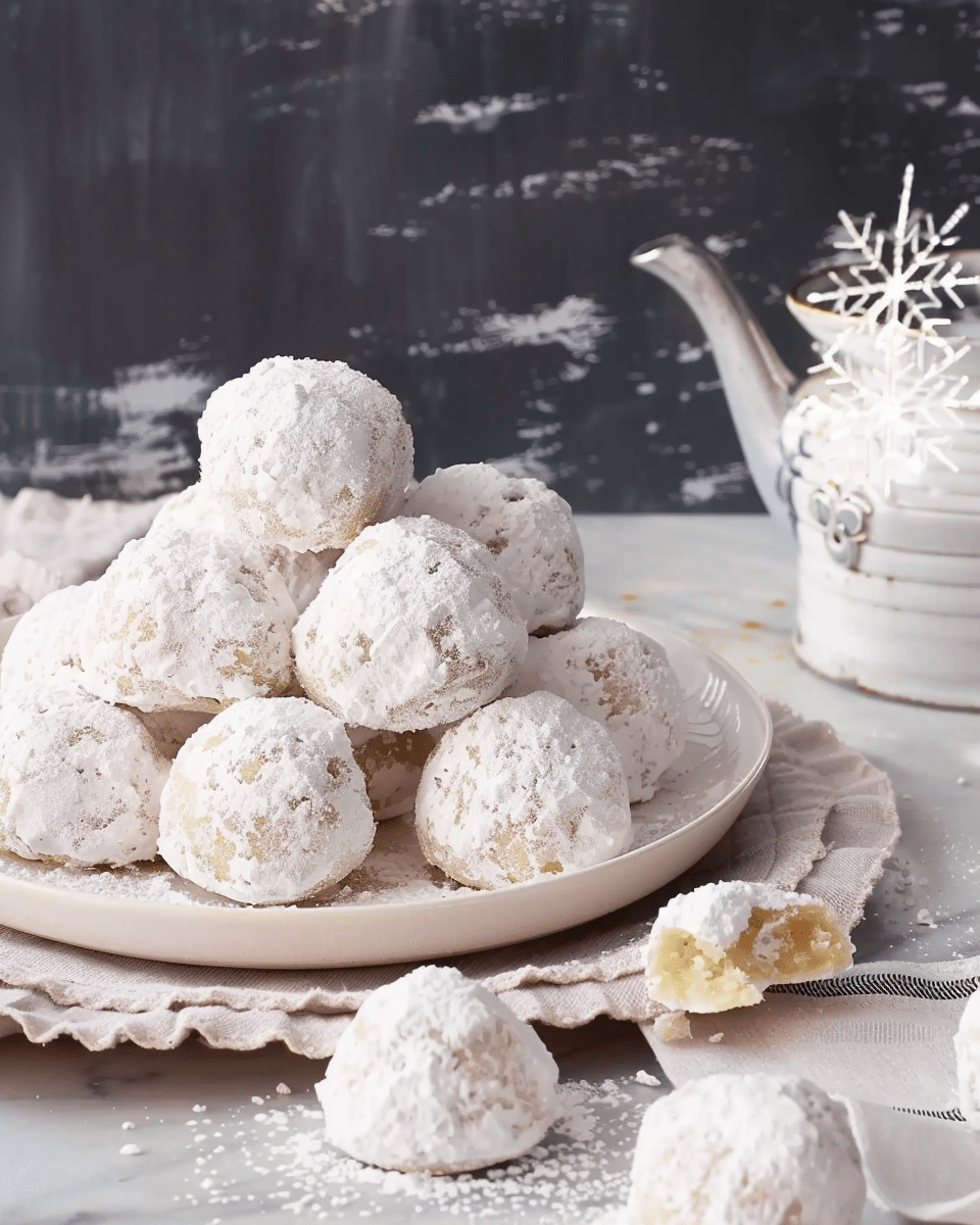 Best Snowball Cookies Recipe