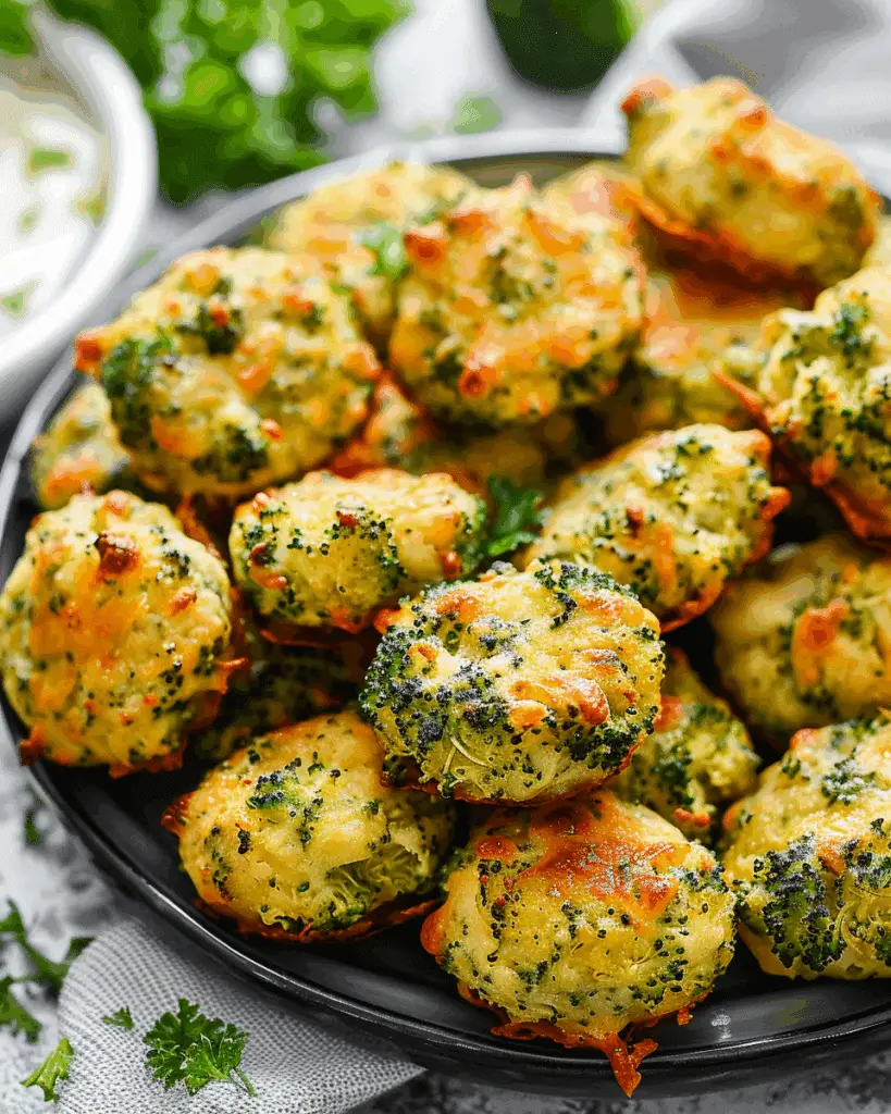 Broccoli and Cheese Bites
