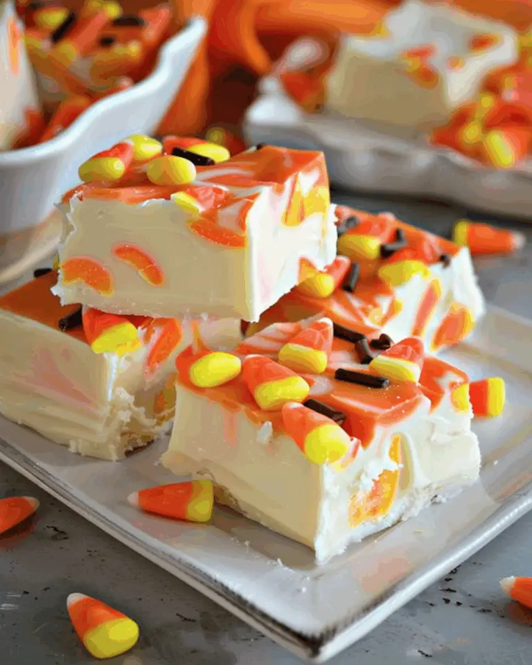 Candy Corn Fudge