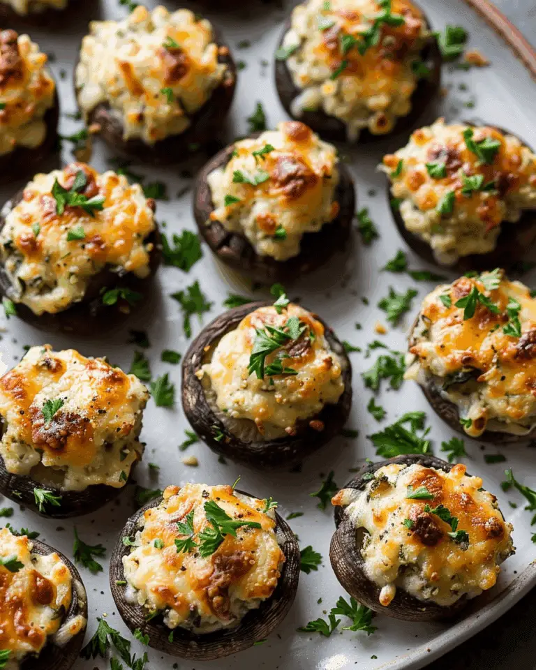 Cheese Stuffed Mushrooms