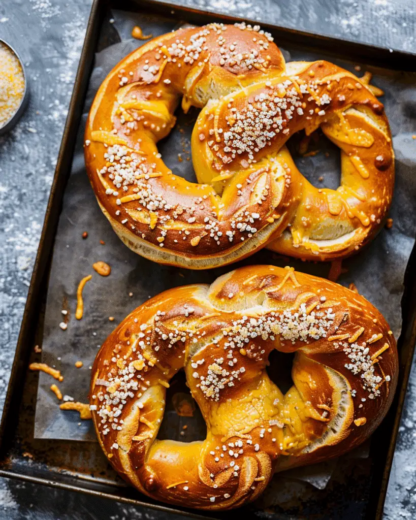 Cheese Stuffed Pretzels