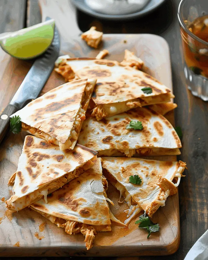 Chicken Quesadillas