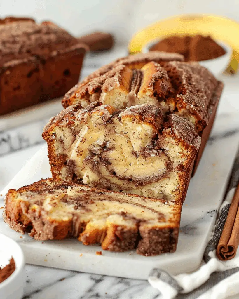 Cinnamon Swirl Banana Bread