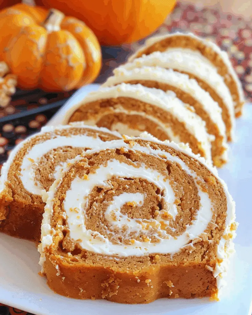 Cream Cheese Pumpkin Roll