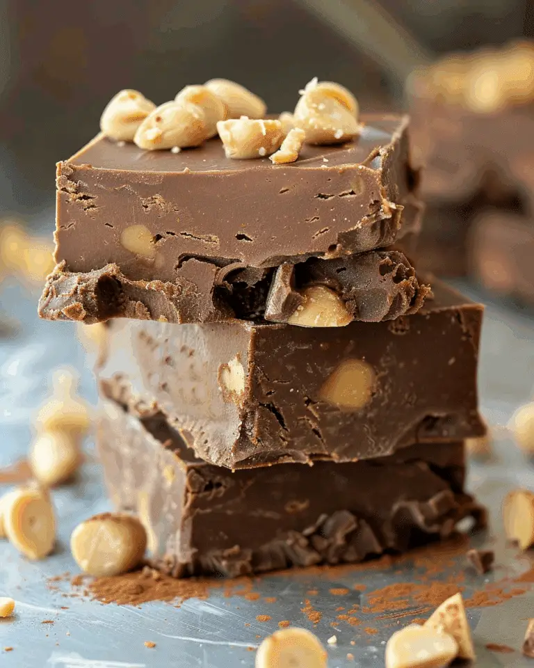 Easy Chocolate Peanut Butter Fudge