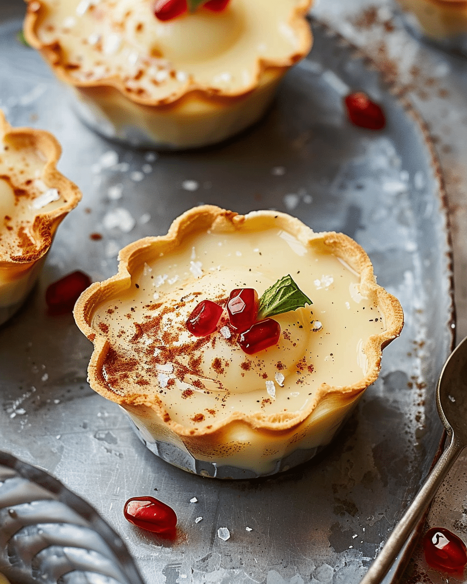 Eggnog Custard Cups