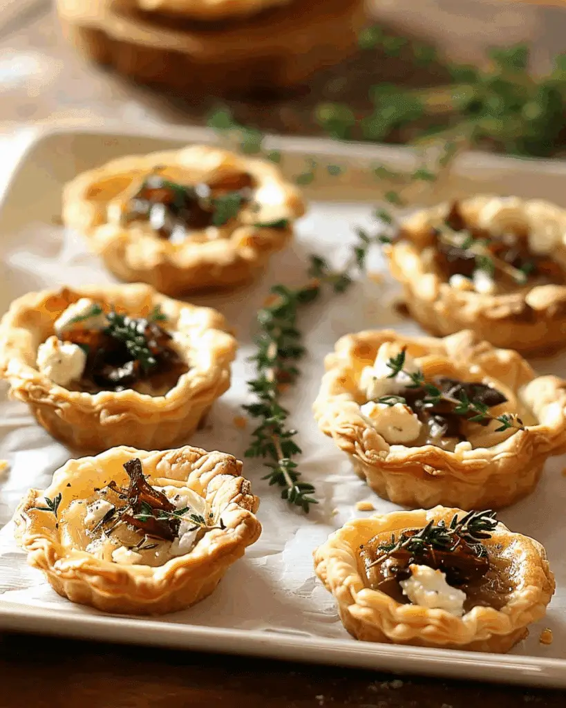Goat Cheese Tartlets