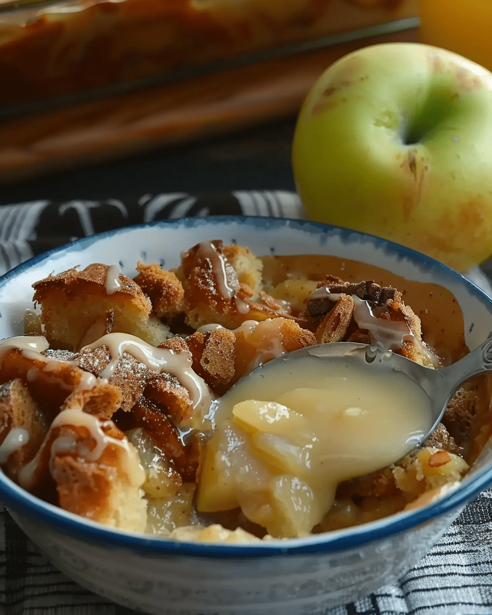 Gramma’s Apple Bread Pudding