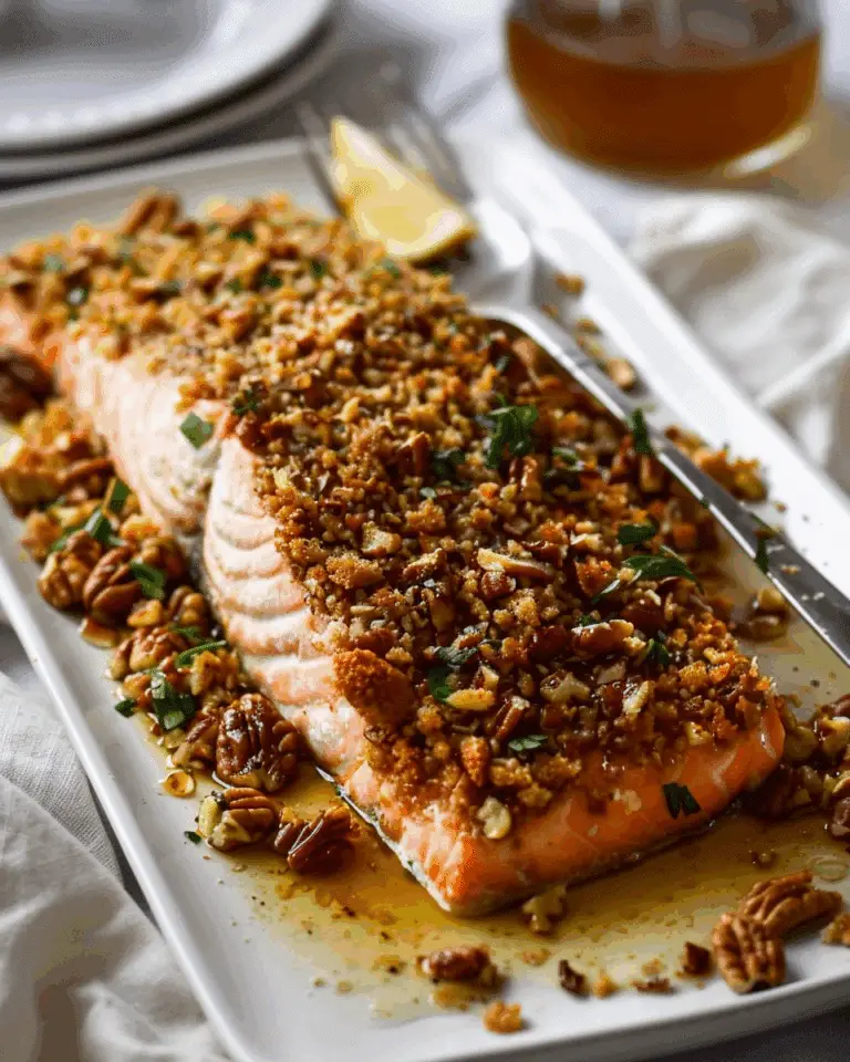 Maple Pecan Crusted Salmon (30-Minute Dinner)