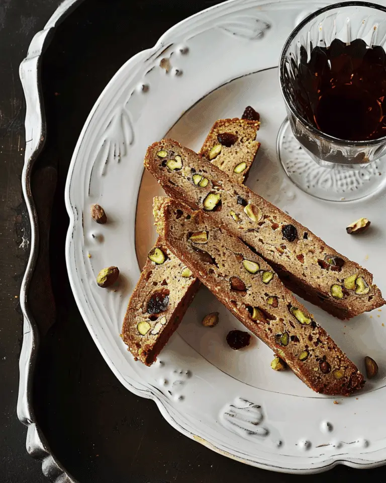 Nigella’s Cranberry and Pistachio Biscotti