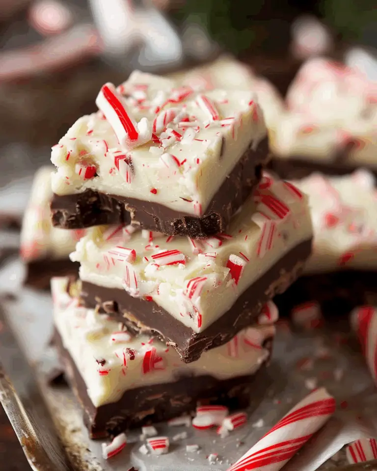 Peppermint Bark Fudge