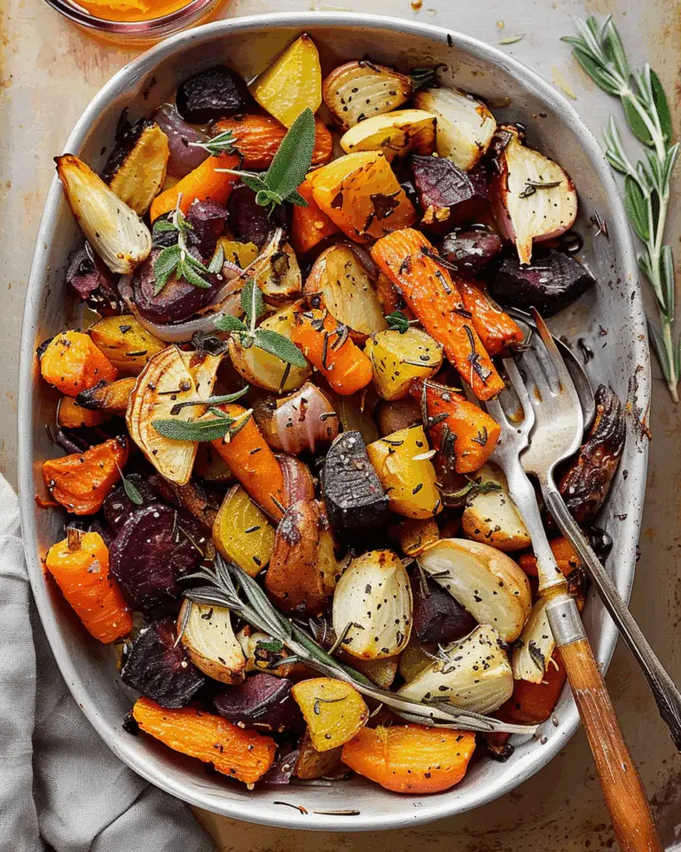 Roasted Root Vegetables