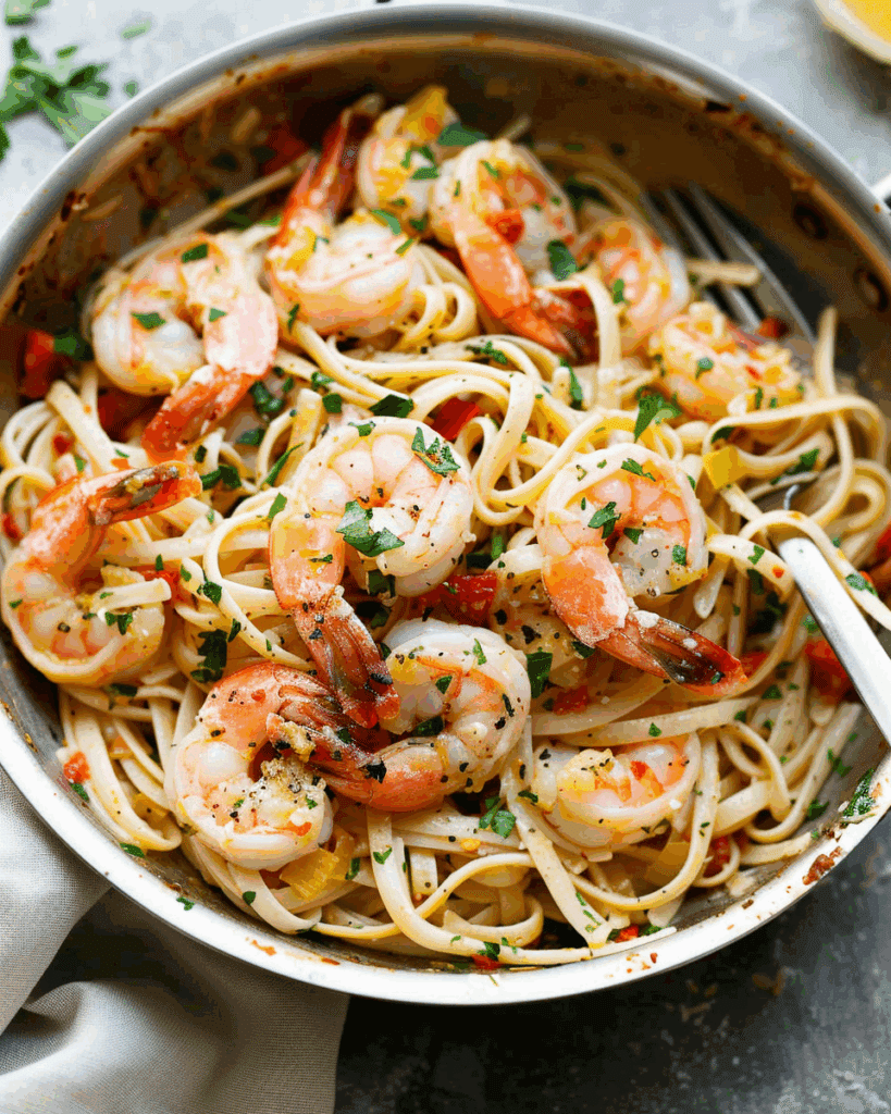 Shrimp Linguine