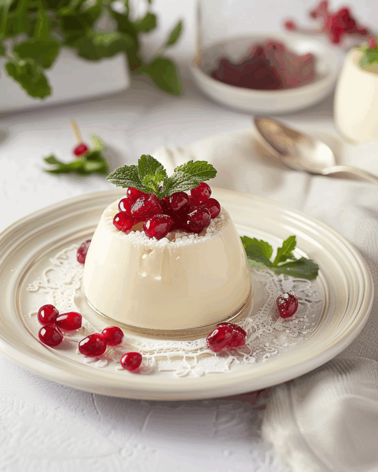 Vanilla Bean Panna Cotta