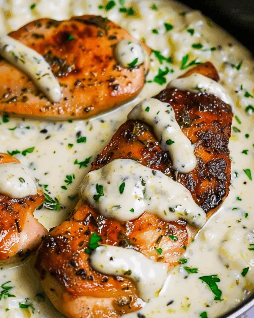 15-Minute Creamy Garlic Herb Chicken