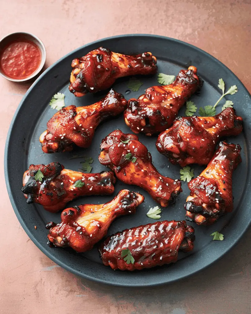 Air-Fryer Gochujang Chicken Wings