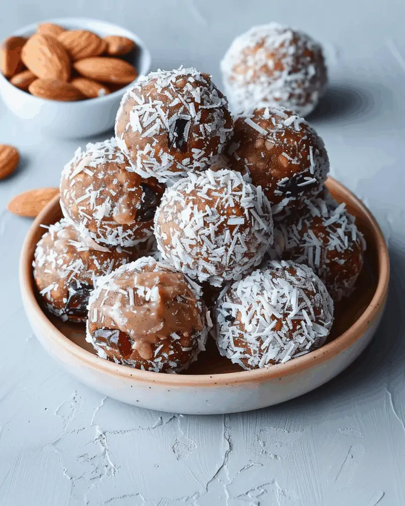 Almond Butter Date Balls