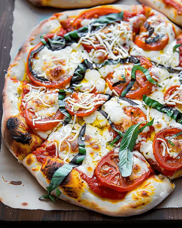 The Best Homemade Margherita Pizza
