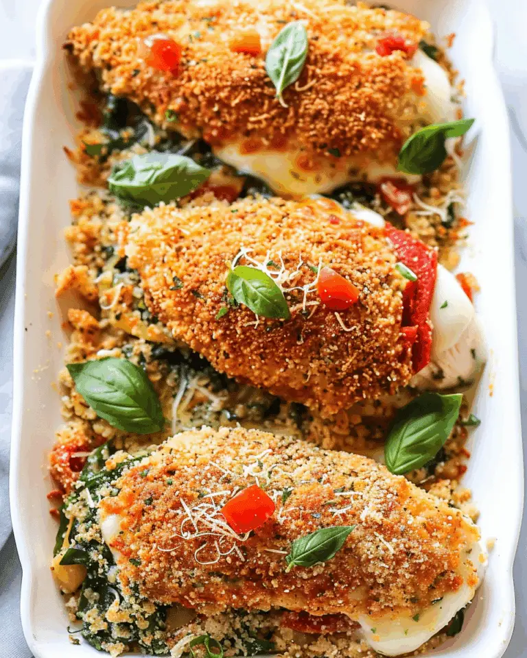 Baked Chicken Parmesan
