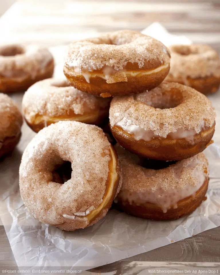 Baked Cinnamon Sugar Donuts