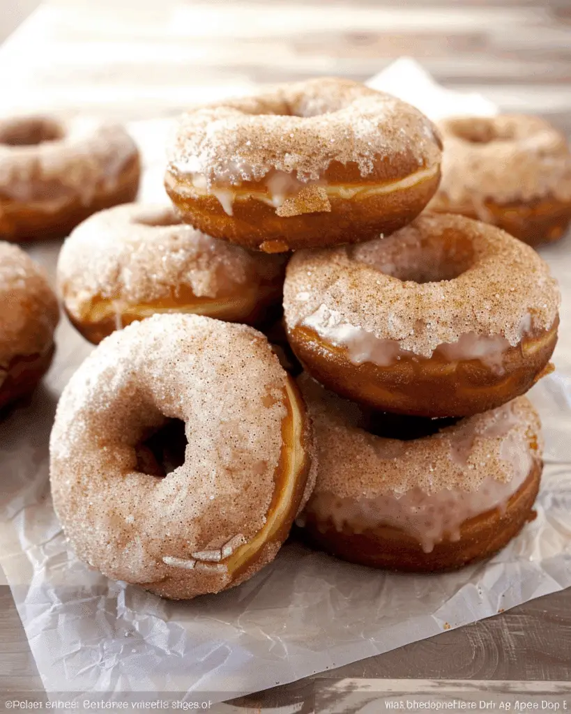 Baked Cinnamon Sugar Donuts