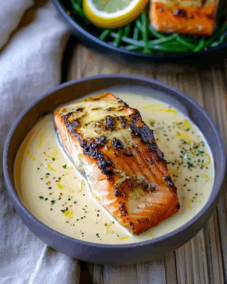 Baked Lemon Garlic Butter Salmon