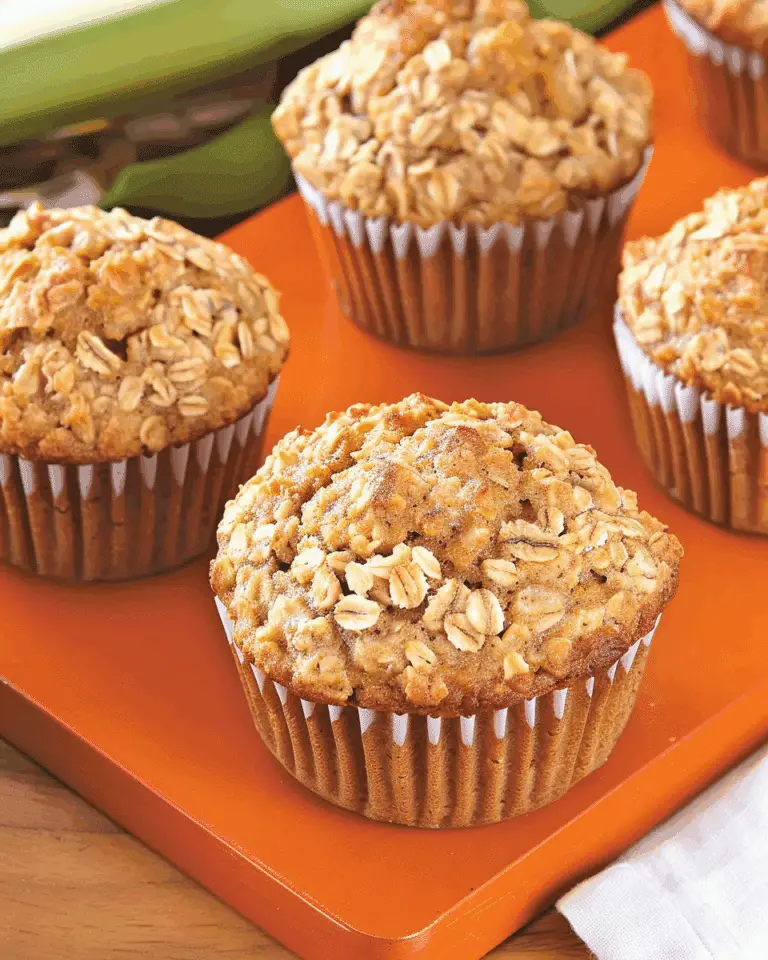 Banana Oat Muffins