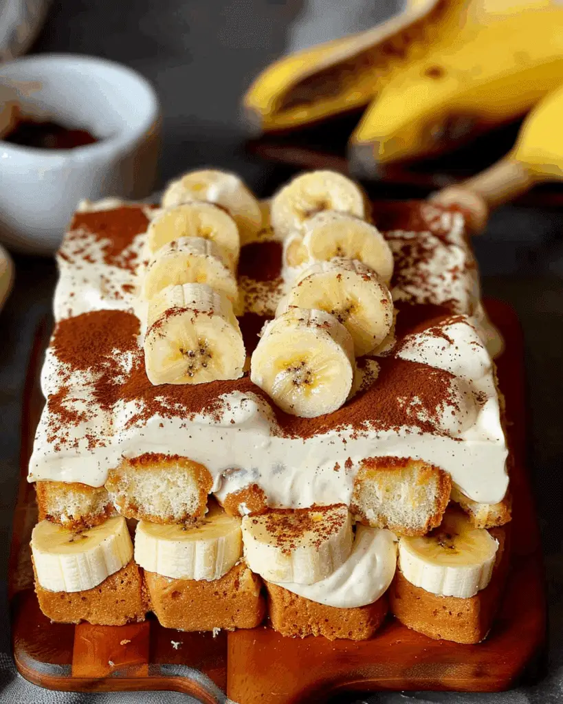 Banana Pudding Tiramisu