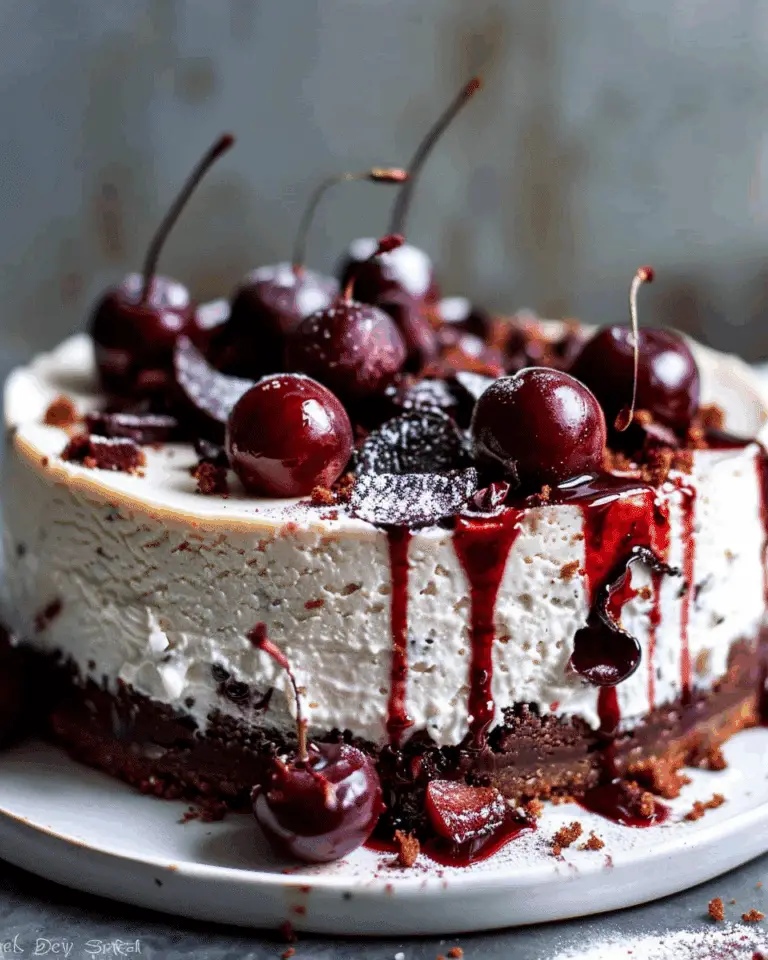 Black Forest Cheesecake
