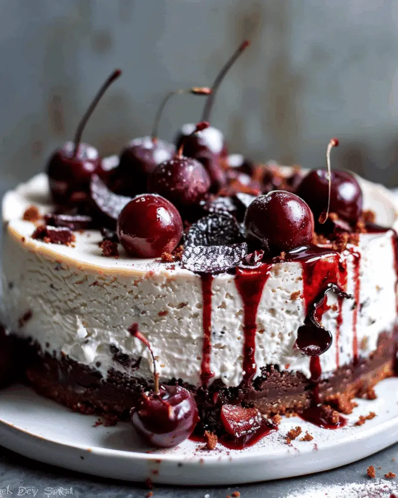 Black Forest Cheesecake