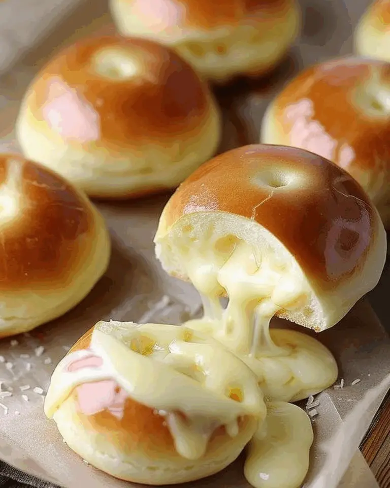 Cheese-Stuffed Bread Buns